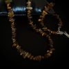 Conjunto Pedra Chip Olho de Tigre