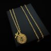 Colar S. Bento Dourado