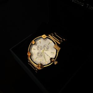 Relógio Skyline Gold Chrono