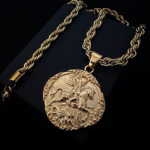 Colar Trançado Libra São Jorge