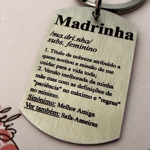Porta Chaves Padrinhos Dicionário